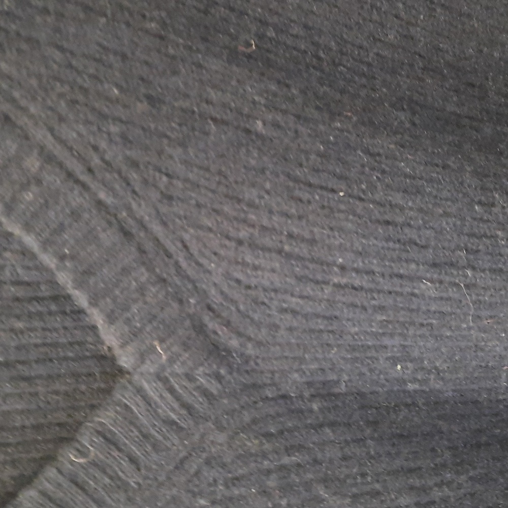 Men's Navy 100% Cashmere Heavy V-Neck Sweater Size XL - Picture 3 of 3